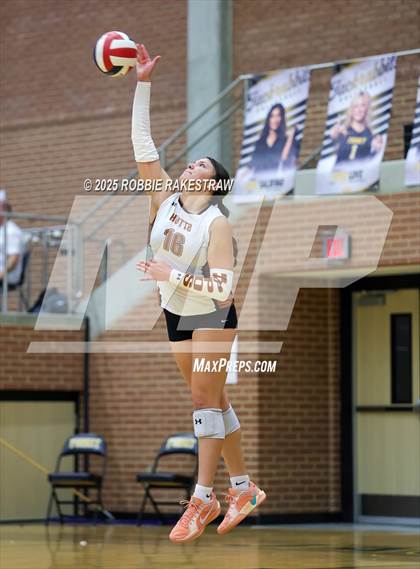 Thumbnail 2 in Hutto vs Lewisville (Raising Cane's Volleyball Showcase) photogallery.