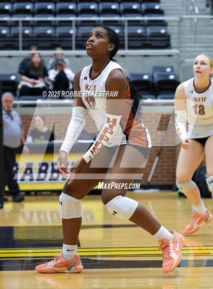 Thumbnail 3 in Hutto vs Lewisville (Raising Cane's Volleyball Showcase) photogallery.