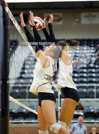 Thumbnail 2 in Hutto vs Lewisville (Raising Cane's Volleyball Showcase) photogallery.