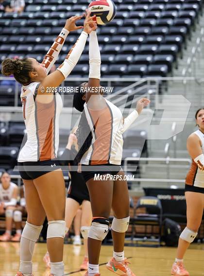 Thumbnail 2 in Hutto vs Lewisville (Raising Cane's Volleyball Showcase) photogallery.
