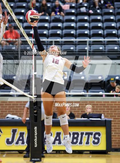 Thumbnail 1 in Hutto vs Lewisville (Raising Cane's Volleyball Showcase) photogallery.