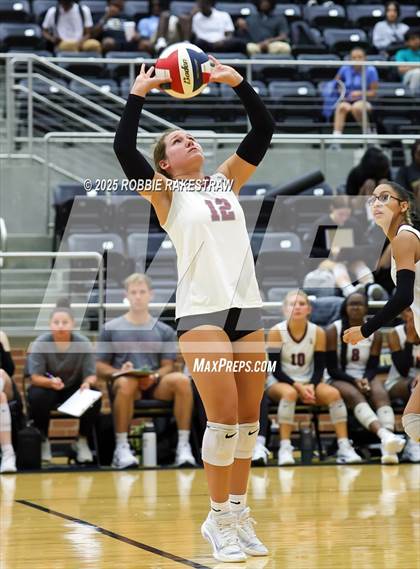 Thumbnail 3 in Hutto vs Lewisville (Raising Cane's Volleyball Showcase) photogallery.