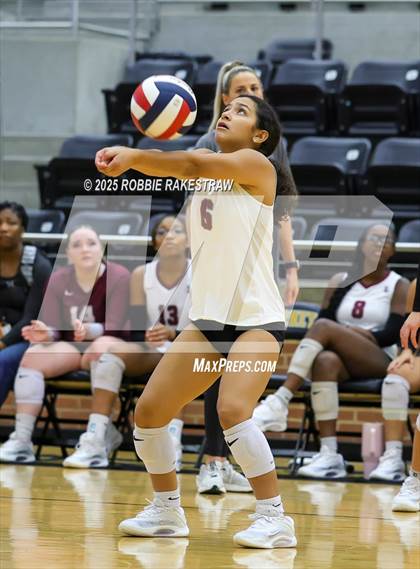 Thumbnail 1 in Hutto vs Lewisville (Raising Cane's Volleyball Showcase) photogallery.