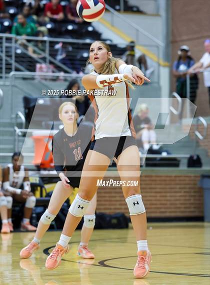 Thumbnail 1 in Hutto vs Lewisville (Raising Cane's Volleyball Showcase) photogallery.