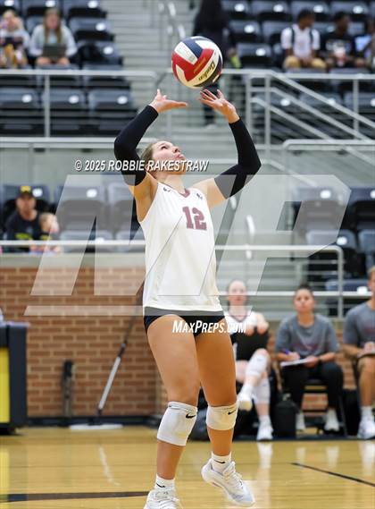 Thumbnail 3 in Hutto vs Lewisville (Raising Cane's Volleyball Showcase) photogallery.