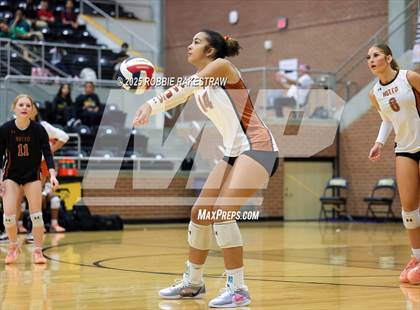 Thumbnail 1 in Hutto vs Lewisville (Raising Cane's Volleyball Showcase) photogallery.
