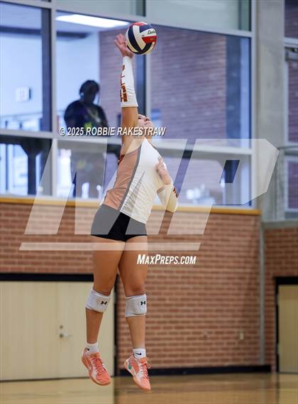 Thumbnail 2 in Hutto vs Lewisville (Raising Cane's Volleyball Showcase) photogallery.
