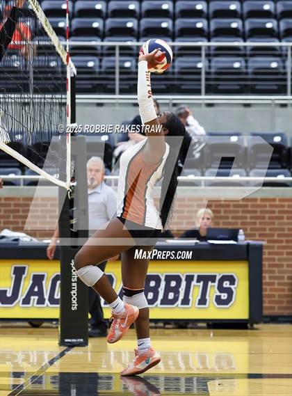 Thumbnail 3 in Hutto vs Lewisville (Raising Cane's Volleyball Showcase) photogallery.