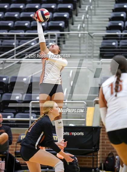 Thumbnail 3 in Hutto vs Lewisville (Raising Cane's Volleyball Showcase) photogallery.