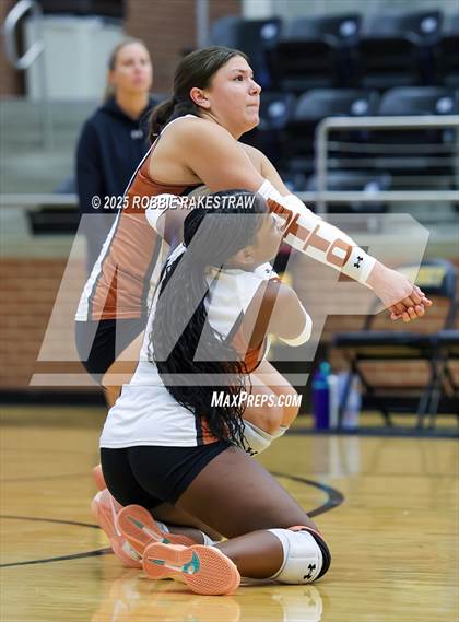 Thumbnail 2 in Hutto vs Lewisville (Raising Cane's Volleyball Showcase) photogallery.