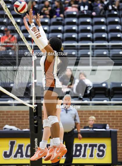 Thumbnail 3 in Hutto vs Lewisville (Raising Cane's Volleyball Showcase) photogallery.