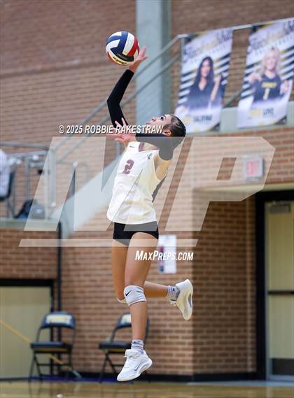Thumbnail 3 in Hutto vs Lewisville (Raising Cane's Volleyball Showcase) photogallery.