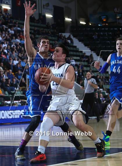 Thumbnail 2 in Haldane vs. Moravia (NYSPHSAA Class C Semifinal) photogallery.