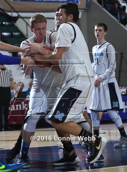 Thumbnail 3 in Haldane vs. Moravia (NYSPHSAA Class C Semifinal) photogallery.