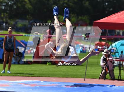 Thumbnail 2 in CIF State Track and Field Championships (Girls High Jump Qualifying) photogallery.