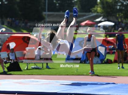 Thumbnail 1 in CIF State Track and Field Championships (Girls High Jump Qualifying) photogallery.