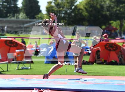Thumbnail 3 in CIF State Track and Field Championships (Girls High Jump Qualifying) photogallery.
