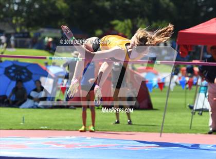Thumbnail 2 in CIF State Track and Field Championships (Girls High Jump Qualifying) photogallery.