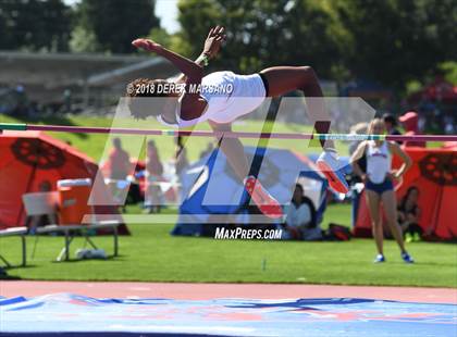 Thumbnail 3 in CIF State Track and Field Championships (Girls High Jump Qualifying) photogallery.
