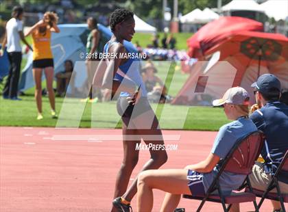 Thumbnail 1 in CIF State Track and Field Championships (Girls High Jump Qualifying) photogallery.