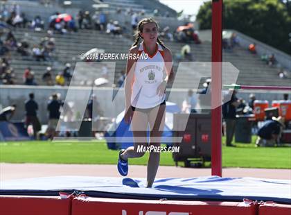 Thumbnail 3 in CIF State Track and Field Championships (Girls High Jump Qualifying) photogallery.