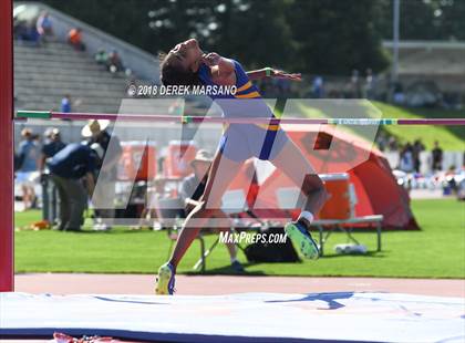 Thumbnail 1 in CIF State Track and Field Championships (Girls High Jump Qualifying) photogallery.