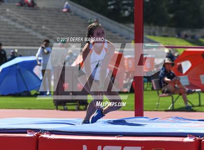Thumbnail 2 in CIF State Track and Field Championships (Girls High Jump Qualifying) photogallery.