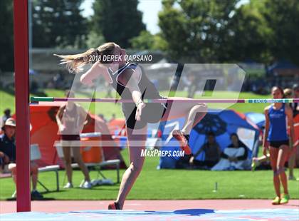 Thumbnail 3 in CIF State Track and Field Championships (Girls High Jump Qualifying) photogallery.