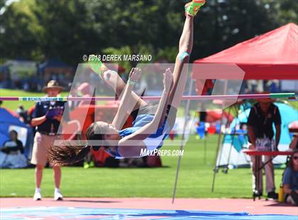 Thumbnail 1 in CIF State Track and Field Championships (Girls High Jump Qualifying) photogallery.