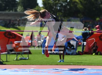 Thumbnail 3 in CIF State Track and Field Championships (Girls High Jump Qualifying) photogallery.
