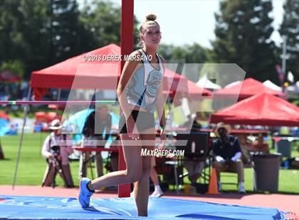 Thumbnail 1 in CIF State Track and Field Championships (Girls High Jump Qualifying) photogallery.