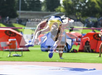 Thumbnail 2 in CIF State Track and Field Championships (Girls High Jump Qualifying) photogallery.