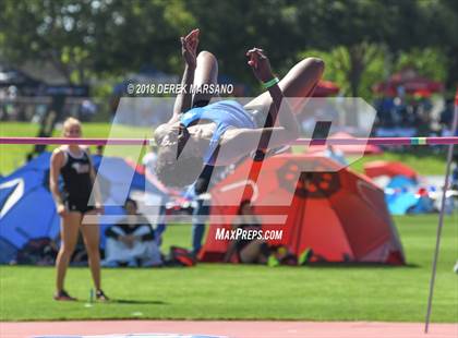 Thumbnail 1 in CIF State Track and Field Championships (Girls High Jump Qualifying) photogallery.