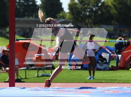 Thumbnail 2 in CIF State Track and Field Championships (Girls High Jump Qualifying) photogallery.