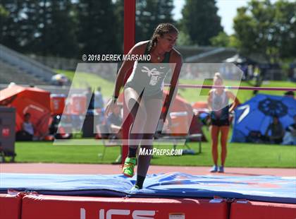 Thumbnail 1 in CIF State Track and Field Championships (Girls High Jump Qualifying) photogallery.