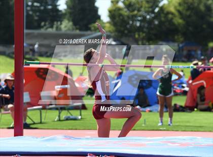 Thumbnail 2 in CIF State Track and Field Championships (Girls High Jump Qualifying) photogallery.