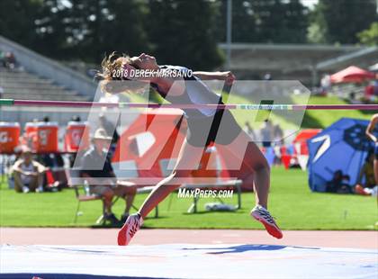 Thumbnail 1 in CIF State Track and Field Championships (Girls High Jump Qualifying) photogallery.