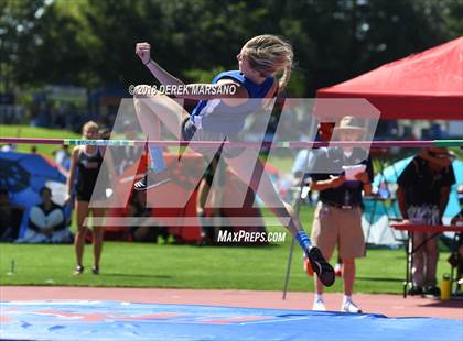 Thumbnail 1 in CIF State Track and Field Championships (Girls High Jump Qualifying) photogallery.