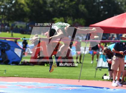 Thumbnail 3 in CIF State Track and Field Championships (Girls High Jump Qualifying) photogallery.