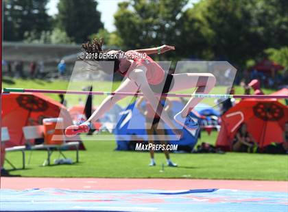 Thumbnail 1 in CIF State Track and Field Championships (Girls High Jump Qualifying) photogallery.