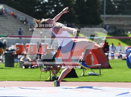 Thumbnail 2 in CIF State Track and Field Championships (Girls High Jump Qualifying) photogallery.