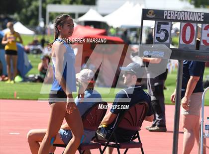 Thumbnail 2 in CIF State Track and Field Championships (Girls High Jump Qualifying) photogallery.