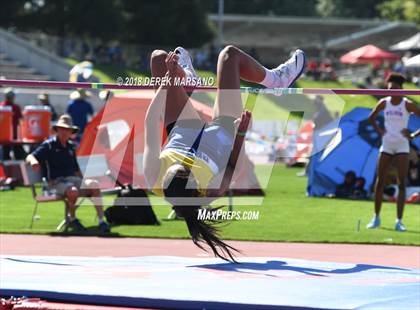 Thumbnail 1 in CIF State Track and Field Championships (Girls High Jump Qualifying) photogallery.