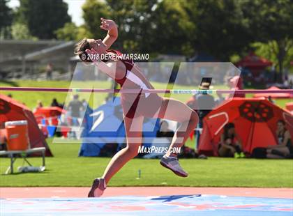 Thumbnail 3 in CIF State Track and Field Championships (Girls High Jump Qualifying) photogallery.