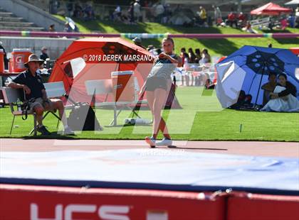 Thumbnail 1 in CIF State Track and Field Championships (Girls High Jump Qualifying) photogallery.