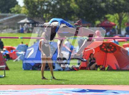 Thumbnail 3 in CIF State Track and Field Championships (Girls High Jump Qualifying) photogallery.