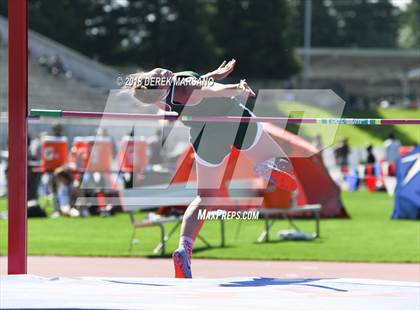Thumbnail 3 in CIF State Track and Field Championships (Girls High Jump Qualifying) photogallery.