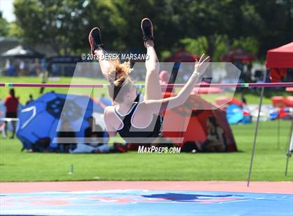 Thumbnail 1 in CIF State Track and Field Championships (Girls High Jump Qualifying) photogallery.
