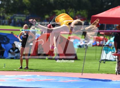 Thumbnail 3 in CIF State Track and Field Championships (Girls High Jump Qualifying) photogallery.