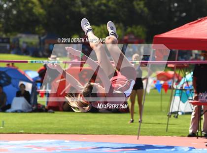 Thumbnail 3 in CIF State Track and Field Championships (Girls High Jump Qualifying) photogallery.